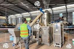 Máy sấy bùn trong ngành sản xuất nhựa: giải pháp hiệu quả xử lý nước thải